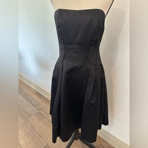 David Dixon Prom 8 Elegant Black Strapless Dress